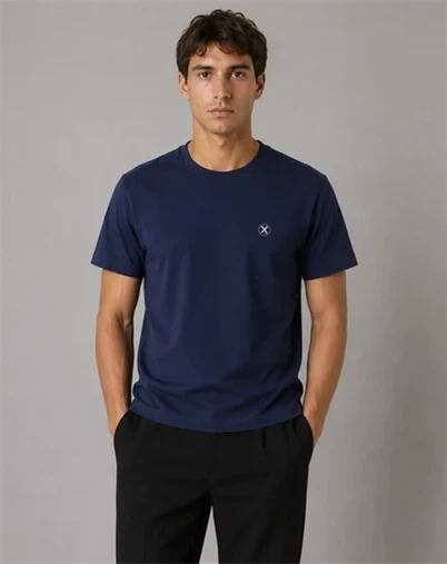 Clean Cut Copenhagen - X Organic T-Shirt - Navy
